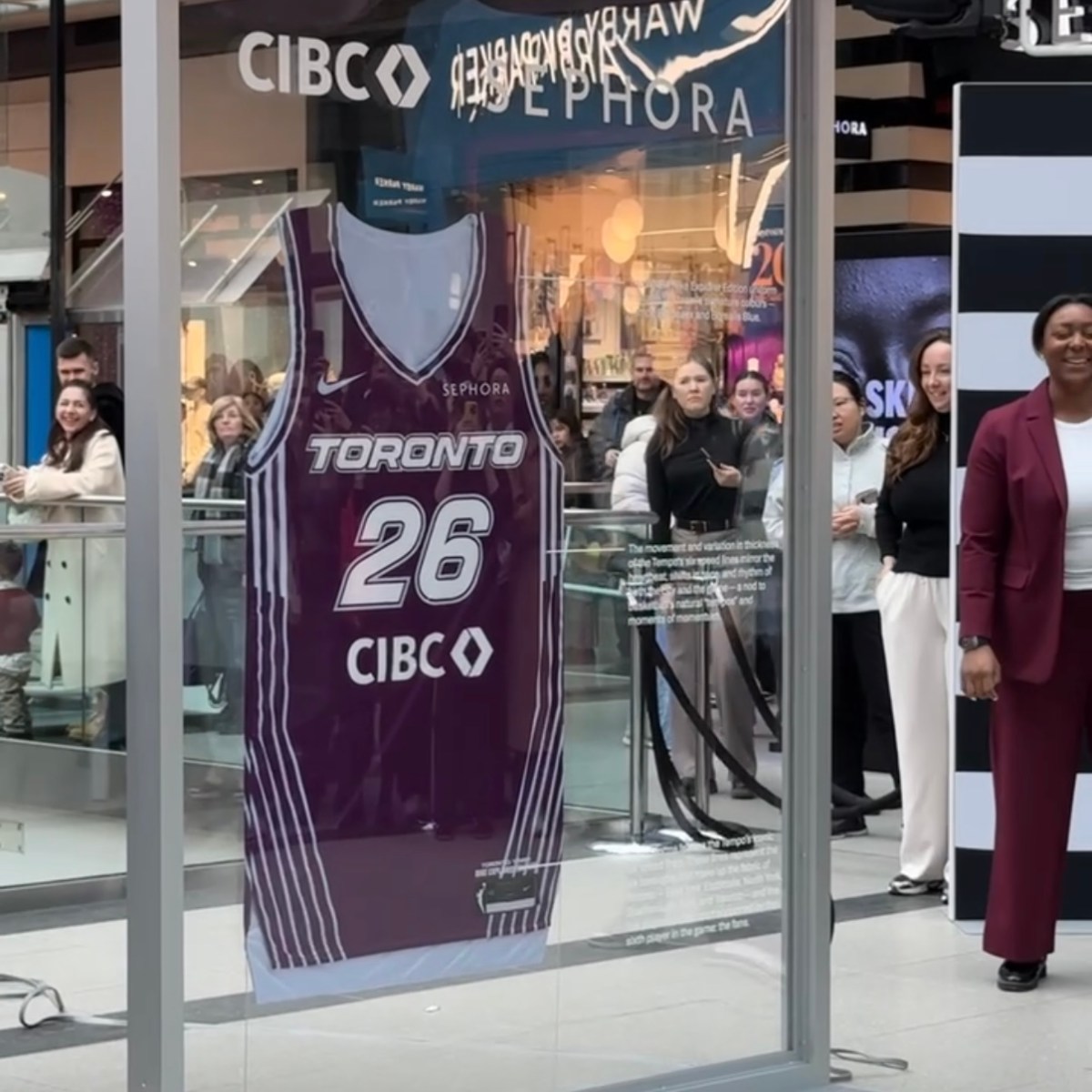 From Dream to Reality: Toronto Tempo Jersey Reveal Inspires Future&nbsp;Generations